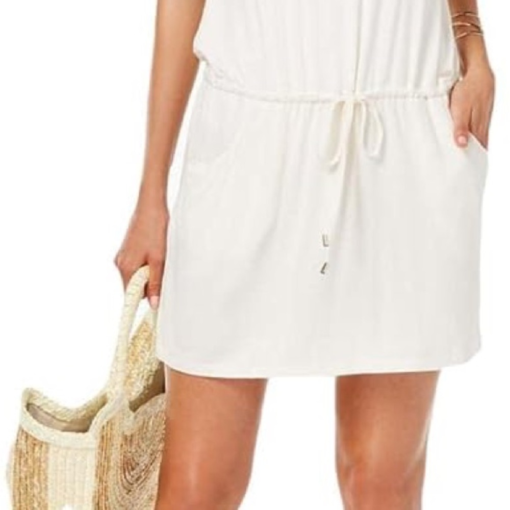 Women's White Swim Cover-Up